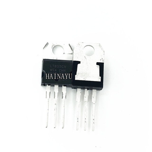 Hainayu Chip IC Integrated Circuit Electronic Components Are Directly Inserted Into TO-220 L7805CV L7805ABV.