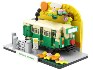Blocchi da Costruzione Personalizzati dell'Attrazione di Melbourne, Souvenir Classico della <span class=keywords><strong>Tram</strong></span>, <span class=keywords><strong>Giocattolo</strong></span> MOC, Basso MOQ, Regalo Aziendale OEM, Spedizione Diretta dalla Fabbrica, Consegna Rapida - Product Image 3