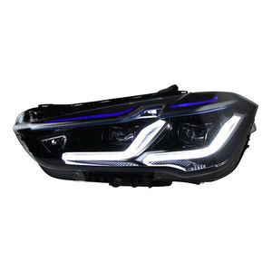 Lente LED de luz diurna con ceja azul versión Thunder, conjunto de faros de alta calidad para restauración, para X1 F48 F49 16-19 - Product Image 6