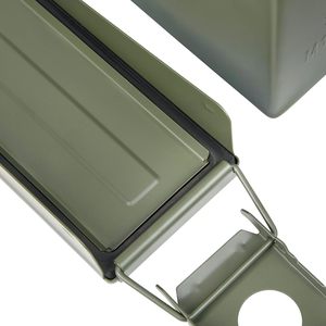 Caixa de Munição de Metal Resistente e Econômica com Alças Reforçadas, Estojo de Armazenamento Multifuncional M19A1 30 Cal - Product Image 2