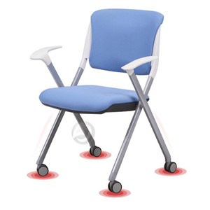 Nối đa chức năng gấp bàn hội nghị cho giáo dục cơ sở đào tạo di động hiện đại văn phòng bàn Ghế bộ - Product Image 5