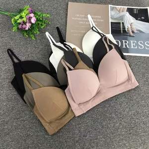 Usine En Gros Adolescent Adolescent Soeur Capuche Soutien-Gorge Lingerie Soutiens-Gorge Sans Couture ANTI-GLISSANT - Product Image 6