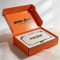 Boîtes d'emballage en carton ondulé imprimées avec logo personnalisé, boîtes d'expédition recyclables, boîtes cadeaux, boîtes en papier pour jouets avec inserts en coton perlé