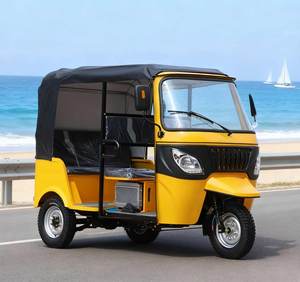 NOUVEAU Tricycle de transport de passagers et de marchandises fabriqué en Chine, avec side-car <span class=keywords><strong>moto</strong></span> 200cc, carrosserie fermée, motorisé, haute puissance, modèle haut de gamme Dudu Car - Product Image 2