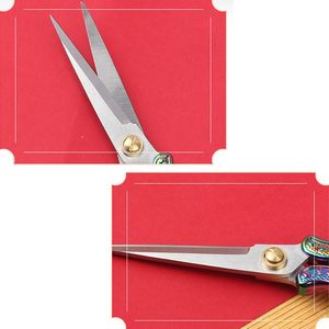 Retro Extra Shape Embroidery Scissors Stainless Steel Multi-Purpose Fabric Cutting <b>Shears</b> Dressmaking & DIY OEM <b>Tools</b> - Product Image 3