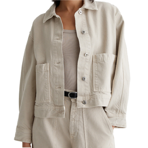 Blazer de Moda para Mujer, Chaqueta de Invierno Informal a Cuadros, Impermeable, con Botones - Product Image 1