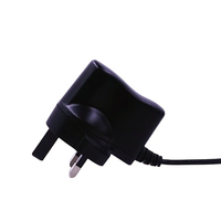 Adaptateur secteur mural personnalisable AC-DC 5V 6V 12V 1A avec prise UK, alimentation à découpage pour balance électronique et produits électroniques