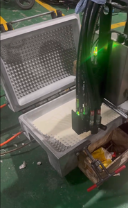 Automatic <b>Pillow</b> Filling Production Line With Fiber Opener and Sponge Memory Foam Cushion Filler for <b>Pillow</b> <b>Cover</b> Making - Product Image 5