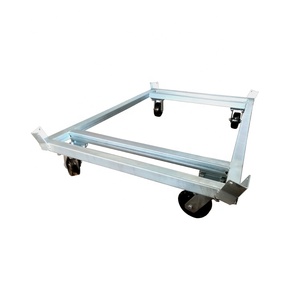 Carretilla de Plataforma Resistente para Palés Europeos con Soporte de Esquina, Carretilla de Mano para Transporte - Product Image 3