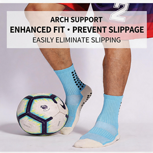 Non-Slip Cushioned Crew <b>Socks</b> Gradient <b>Compression</b> Moderate Pressure <b>Running</b> Hiking Outdoor Sports <b>Socks</b> for Adults Summer - Product Image 3