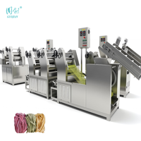 Machine à fabriquer des nouilles et des pâtes fraîches, nouilles chinoises fraîches à cuisson rapide, nouilles instantanées