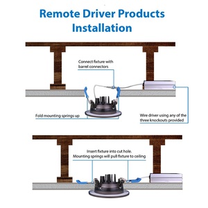 Chìm Cấu Hình Thấp Wafer Xuống Ánh Sáng Lịch Thi Đấu LED Siêu Mỏng LED <span class=keywords><strong>6</strong></span> Inch Xuống Ánh Sáng ETL Chứng Nhận - Product Image 3