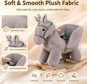 <span class=keywords><strong>Cheval</strong></span> <span class=keywords><strong>à</strong></span> <span class=keywords><strong>bascule</strong></span> en peluche licorne avec siège de sécurité, base en bois, jouet <span class=keywords><strong>à</strong></span> <span class=keywords><strong>bascule</strong></span> pour enfants, chaise <span class=keywords><strong>à</strong></span> <span class=keywords><strong>bascule</strong></span> musicale pour bébé, chaise <span class=keywords><strong>à</strong></span> <span class=keywords><strong>bascule</strong></span> pour tout-petit - Product Image 2