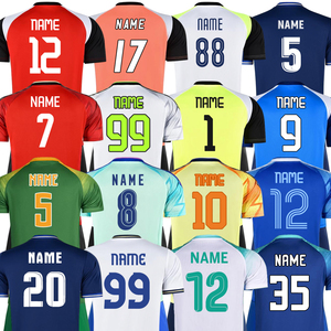 Maglia <span class=keywords><strong>da</strong></span> <span class=keywords><strong>Calcio</strong></span> Personalizzabile Vuota in Tessuto a Rete 100% Poliestere Traspirante per Allenamento Squadra, Abbigliamento <span class=keywords><strong>da</strong></span> <span class=keywords><strong>Calcio</strong></span> con Logo e Numero Personalizzati, Vendita all'Ingrosso - Product Image 1