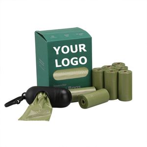 Wholesale Biodegradable Corn Starch Waste Bag Leak-Proof Trash Bag Extra Thick and Strong Gog Poop Bag - Product Image 6