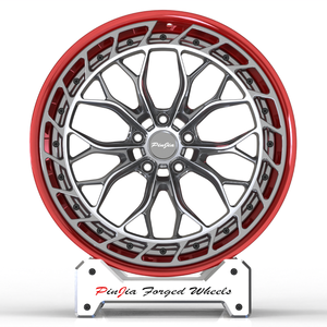 18 19 20 pouces roue de voiture de tourisme 5x110 jante en alliage forgé <span class=keywords><strong>pour</strong></span> Nissan GTR Alfa Romeo Giulia Stelvio Tonale Giulietta - Product Image 1