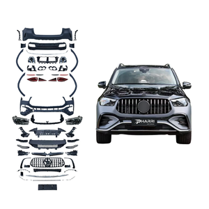 Kit de Carrocería PHARRI de Alta Calidad en Material PP para <span class=keywords><strong>Mercedes</strong></span> Benz <span class=keywords><strong>GLE</strong></span> W167 2020-2023, de Modelo Antiguo a Nuevo 53 <span class=keywords><strong>AMG</strong></span>, con Rejilla de Parachoques Trasero - Product Image 1