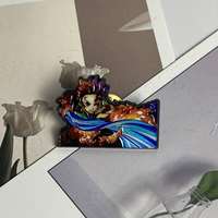 Offre Spéciale : Badges Métalliques Personnalisés à l'effigie de Personnages d'Anime Japonais – Imperméables, Durables, Faible MOQ, Badges Souvenirs Imprimés Anime