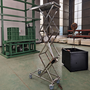 Wheeled Scissor Lift Table Customizable Size 100kg Capacity for Multi-Industry Use - Product Image 2