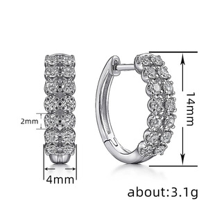 Orecchini Geometrici per Donne, Accessori per Orecchie Semplici e alla Moda per Uso Quotidiano - Product Image 3