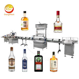 ORME Petite machine de remplissage automatique de bouteilles en verre d'alcool et de vin à 5 têtes 50ml - Product Image 1