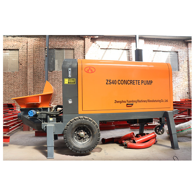 High Pressure Large Aggregate Concrete Pump