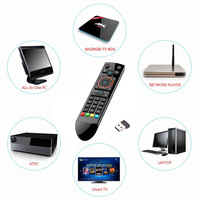 Q1 Q2 télécommande sans fil Air Mouse pour Android Tv Box moins cher commande vocale 2.4G Fly Google Assistant avec Gyroscope rétro-éclairé
