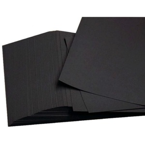 High Quality Virgin Black <b>Paper</b> Board 120-400gsm Hard Stiffness and Folding Resistance Black <b>Paper</b> Board for Packaging - Product Image 3