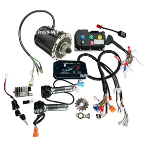 QS120 72 v2000w 70H BLDC Mid Drive motore elettrico Ebike mozzo mozzo kit Fardriver ND72360 programma Controller Display a colori - Product Image 1