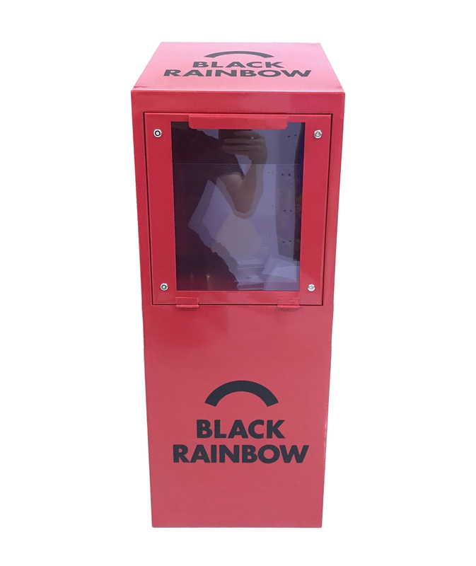 Customization Outdoor Magazine Newspaper Metal Display
