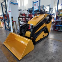 Chargeuse compacte sur chenilles V1000, hauteur de chargement 2102 mm, hauteur de déchargement 1522 mm, mini-chargeuse compacte, godet de 0,19 m³