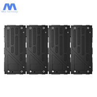 Écran LED d'intérieur SMD HD P1.56 pour mur vidéo fixe haute définition, écran publicitaire numérique