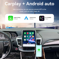 Écran 12,1 pouces pour Honda Accord 9 2014-2016, autoradio Android 13 avec Carplay, DSP, GPS, navigation, lecteur multimédia, unité principale