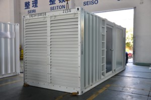 1mva 20hq container Máy phát điện diesel 800kw Mitsubishi Máy phát điện diesel có 6 đơn vị trong kho với đồng bộ hóa chức năng song song OEM - Product Image 5