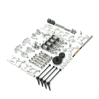 Kit Complet de Pièces de Mise à Niveau en Métal Aluminium pour Voitures RC - Amortisseurs, Bras Oscillants, Arbre de Transmission - Accessoires pour Modèles RC Buggy et Camion