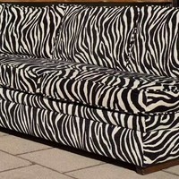Venta Directa de Fábrica, Sofá Esquinero con Diseño de Caballo con Manchas, Estilo Bauhaus Antiguo, Sofá de Tela Grande para Sala de Estar, para Tres Personas