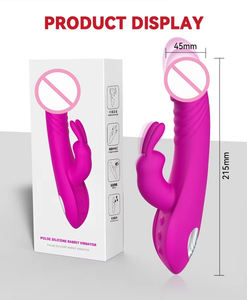 Vendita calda vibratori Climax indossabili bastone da massaggio Sexy giocattoli a forma di Silicone femminile coniglio vibratore per le donne e gli uomini - Product Image 2