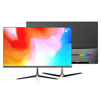 Monitor LED para Juegos de 24 Pulgadas sin Marco, 100Hz, Ultra Delgado, IPS LCD, Pantalla para Computadora de Escritorio, para Oficina y Hogar, OEM, ODM, de Fábrica