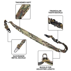 Correa Táctica de Dos Puntos Estilo Ferro con Ganchos Metálicos Slingster, Correa de Caza de Liberación Rápida - Product Image 4
