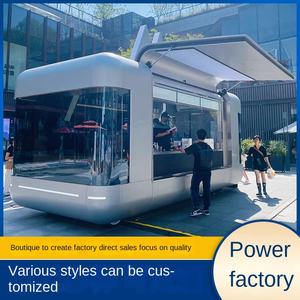 <span class=keywords><strong>Remorque</strong></span> alimentaire mobile motorisée au design attrayant avec acier inoxydable 304, puissance 220V <span class=keywords><strong>2</strong></span>,5kW pour votre marque - Product Image 2