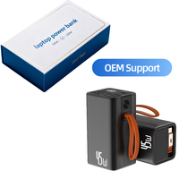 Produit tendance : Power Bank portable 10000 mAh avec câble, charge rapide PD 45W pour ordinateur portable et Macbook Pro