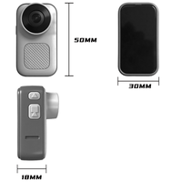 Cámara Deportiva WiFi con APP, 1080P, para Ciclismo al Aire Libre, con Tarjeta SD, para Vlogs Deportivos