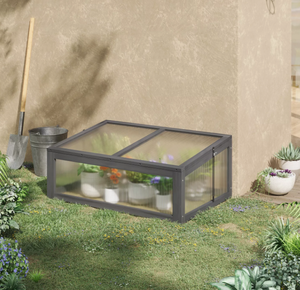 Maigre à petit Szie PC serres cadre en métal <span class=keywords><strong>Polycarbonate</strong></span> 107*55*40 cm <span class=keywords><strong>Mini</strong></span> boîtes de semis de jardin Protection des plantes - Product Image 2