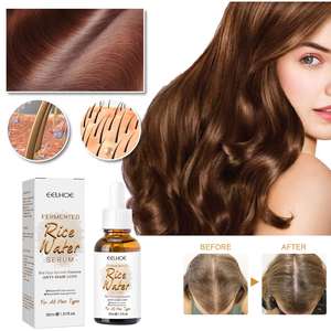 Nouveau EELHOE riz eau repousse des cheveux Essence traitement des cheveux sérum capillaire bio répare la sécheresse hydratant en douceur <span class=keywords><strong>incarné</strong></span> Hai - Product Image 4