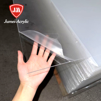 Plaque acrylique extrudée transparente Jumei avec service de découpe, homologuée CE, épaisseur 0,8-12 mm pour enseignes lumineuses LED et impression UV