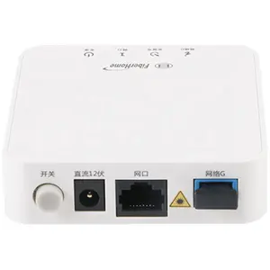 Vente en gros XPON ONU ONT 1GE + 3FE + 1OTS + WiFi HGU 2.4G & 5G WiFi double bande ONT EPON/GPON anglais FTTH routeur ONU