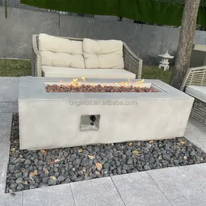 CE certified good quality top fire pit table patio furniture