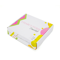 Benutzer definiertes Logo Gedruckte Größe Wellpappe Mailer Box T-Shirt Verpackung Kleidung Schuh Pink Folding Geschenk papier Box