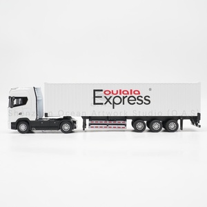 <span class=keywords><strong>Modellino</strong></span> di Camion in <span class=keywords><strong>Scala</strong></span> <span class=keywords><strong>1</strong></span>:50 in Lega, Personalizzabile, Regalo per Appassionati di Spedizioni - Product Image 4