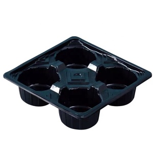 Wholesale Disposable Plastic Cup Holder Take Away PP Plastic Cup Holder Dispenser